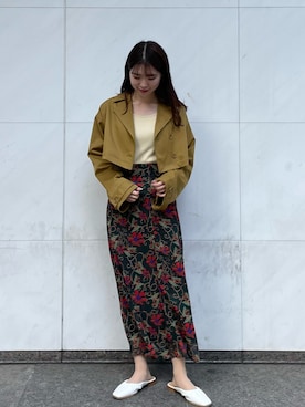 Miyukiさん（レディース・158cm）の春コーディネート