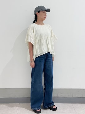 Pさん(レディース・160cm)の夏コーディネート