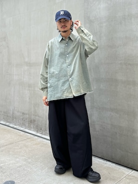 KOU SUEMATSUさん（メンズ・172cm）の秋コーディネート