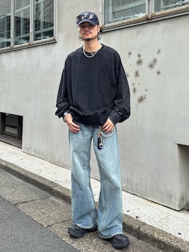 KOU SUEMATSUさん（骨格ナチュラル・メンズ・172cm）の夏コーディネート