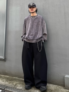 KOU SUEMATSUさん（メンズ・172cm）の春コーディネート