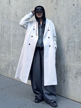 KOU SUEMATSUさん（メンズ・172cm）の冬コーディネート