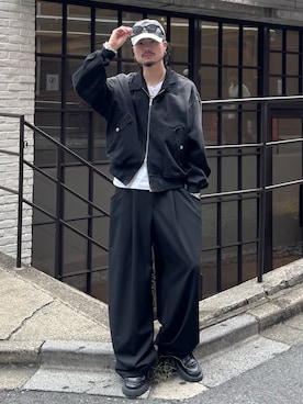 KOU SUEMATSUさん（骨格ナチュラル・メンズ・172cm）の秋コーディネート