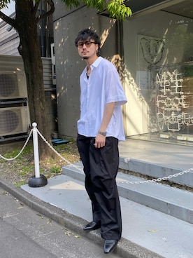 KOU SUEMATSUさん（メンズ・173cm）の春コーディネート