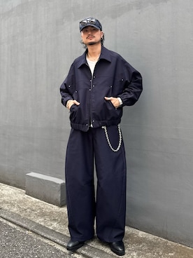 KOU SUEMATSUさん（骨格ナチュラル・メンズ・172cm）の秋コーディネート