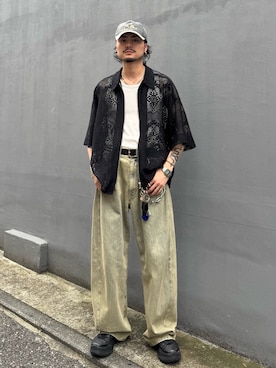 KOU SUEMATSUさん（骨格ナチュラル・メンズ・172cm）の夏コーディネート