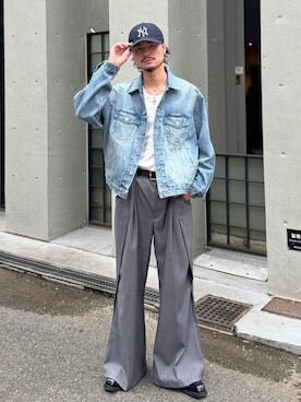 KOU SUEMATSUさん（骨格ナチュラル・メンズ・172cm）の秋コーディネート