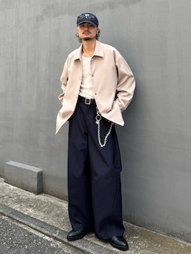 KOU SUEMATSUさん（骨格ナチュラル・メンズ・172cm）の秋コーディネート