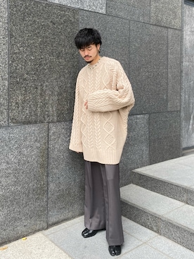 KOU SUEMATSUさん（メンズ・173cm）の冬コーディネート