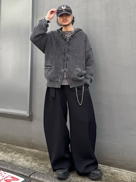 KOU SUEMATSUさん(メンズ・172cm)の春コーディネート