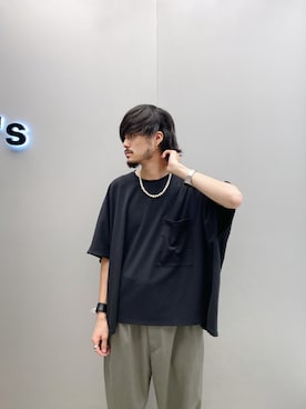 KOU SUEMATSUさん（メンズ・173cm）の夏コーディネート