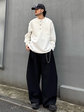 KOU SUEMATSUさん(メンズ・172cm)の春コーディネート