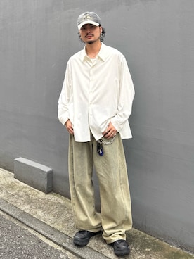KOU SUEMATSUさん（骨格ナチュラル・メンズ・172cm）の夏コーディネート