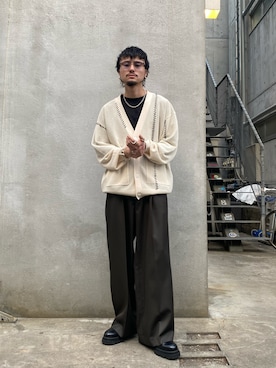 KOU SUEMATSUさん（メンズ・173cm）の春コーディネート