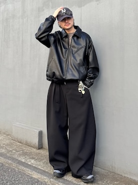 KOU SUEMATSUさん（メンズ・172cm）の冬コーディネート