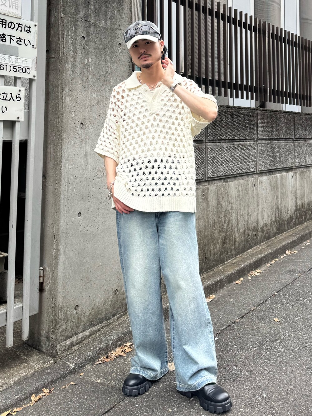 コーデの主役になる、透かし編みのニットポロ 北欧暮らしの道具店 60969c6a4c98ccd39f63ff27ae84e0