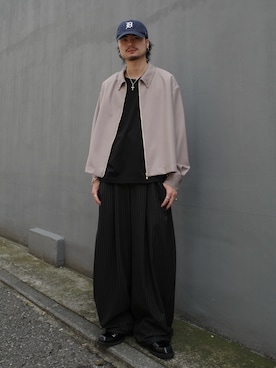 KOU SUEMATSUさん（骨格ナチュラル・メンズ・172cm）の秋コーディネート