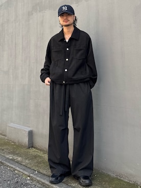 「Lui's（ルイス）のアイテム」を使った、KOU SUEMATSUさん（メンズ・172cm）の冬コーディネート