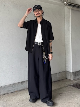 KOU SUEMATSUさん（骨格ナチュラル・メンズ・172cm）の夏コーディネート