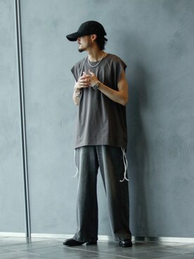 KOU SUEMATSUさん(メンズ・173cm)の夏コーディネート