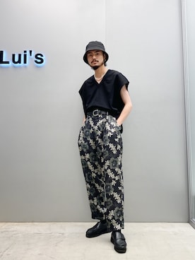 KOU SUEMATSUさん（メンズ・173cm）の夏コーディネート