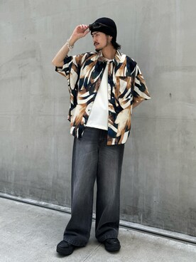 KOU SUEMATSUさん（メンズ・172cm）の夏コーディネート