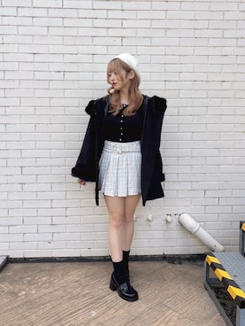 ももさん（レディース・161cm）の冬コーディネート