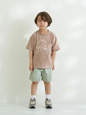 「b.Room」｜petit　main・b-roomさん（キッズ・106cm）の春コーディネート
