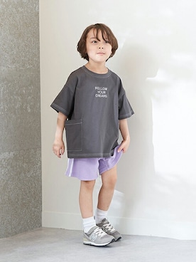 「b.Room」｜petit　main・b-roomさん（キッズ・106cm）の春コーディネート