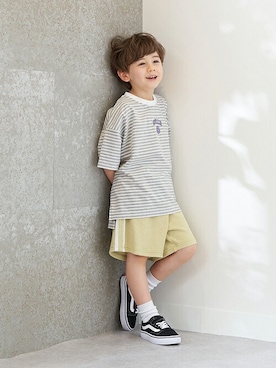 「b.Room」｜petit　main・b-roomさん（キッズ・105cm）の春コーディネート