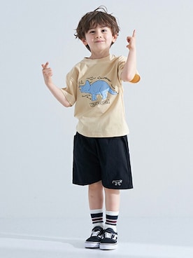 「b.Room」｜petit　main・b-roomさん（キッズ・105cm）の春コーディネート