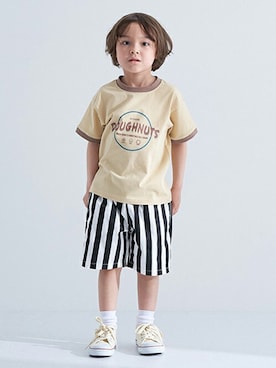 「b.Room」｜petit　main・b-roomさん（キッズ・106cm）の春コーディネート