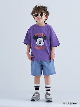 「b.Room」｜petit　main・b-roomさん（キッズ・105cm）の春コーディネート