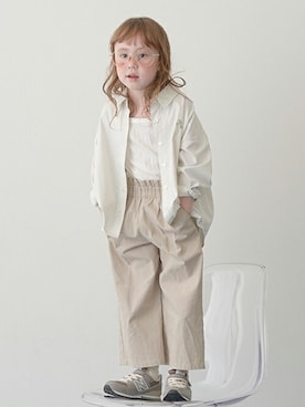 petit　main・b-roomさん（キッズ・108cm）の春コーディネート