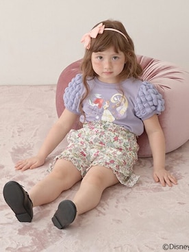 「Lycee mine（リセマイン）のアイテム」を使った、petit　main・b-roomさん（キッズ・103cm）の春コーディネート