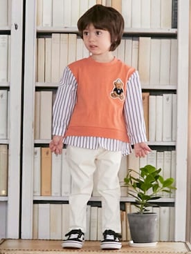 petit main・b-roomさん(キッズ・102cm)の春コーディネート