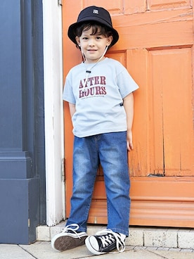 petit　main・b-roomさん（キッズ・107cm）の冬コーディネート