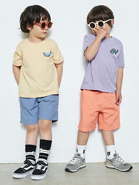 petit　main・b-roomさん（キッズ・107cm）の春コーディネート