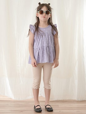 petit　main・b-roomさん（キッズ・112cm）の春コーディネート