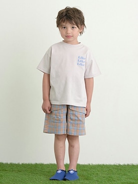 「b・ROOM（ビールーム）のアイテム」を使った、petit　main・b-roomさん（キッズ・109cm）の春コーディネート