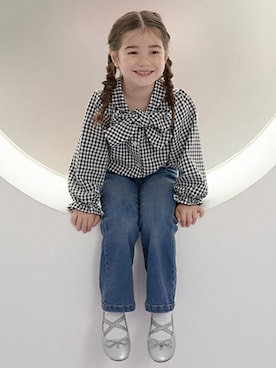 petit main・b-roomさん(キッズ・105cm)の冬コーディネート