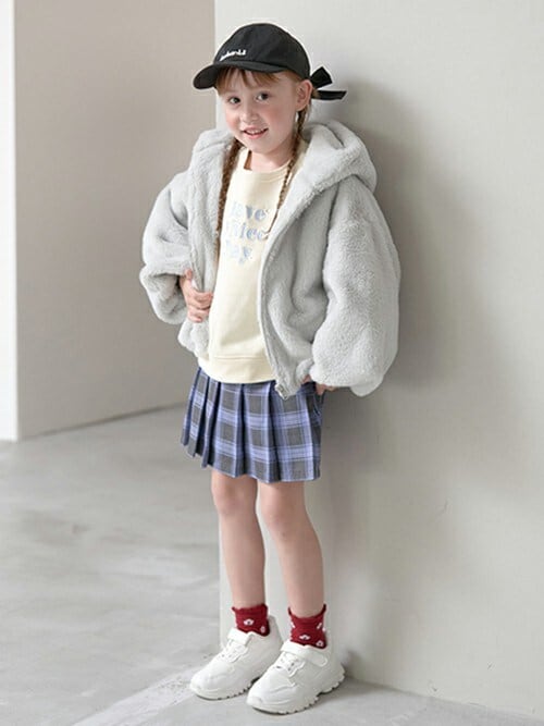 セール】フェイクファーボリュームパーカブルゾン（ブルゾン）｜Lycee