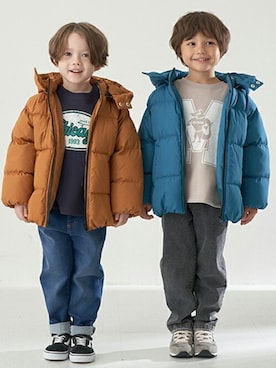 petit main・b-roomさん(キッズ・109cm)の冬コーディネート