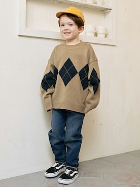 petit main・b-roomさん(キッズ・106cm)の冬コーディネート