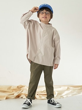 petit　main・b-roomさん（キッズ・109cm）の冬コーディネート