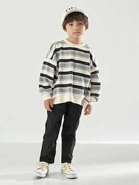 petit　main・b-roomさん（キッズ・109cm）の秋コーディネート