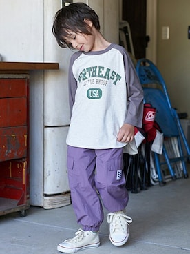 petit main・b-roomさん(キッズ・111cm)の冬コーディネート