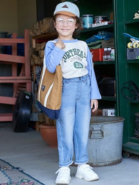 petit main・b-roomさん(キッズ・110cm)の冬コーディネート