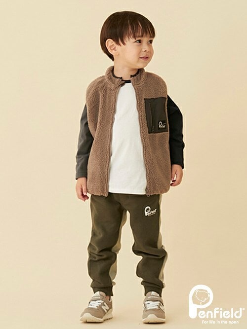 アトリエgg フィールド ボアベスト Penfield】ボアベスト（ベスト）｜petit main（プティマイン）の