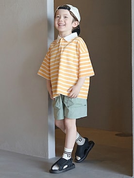 petit　main・b-roomさん（キッズ・110cm）の春コーディネート